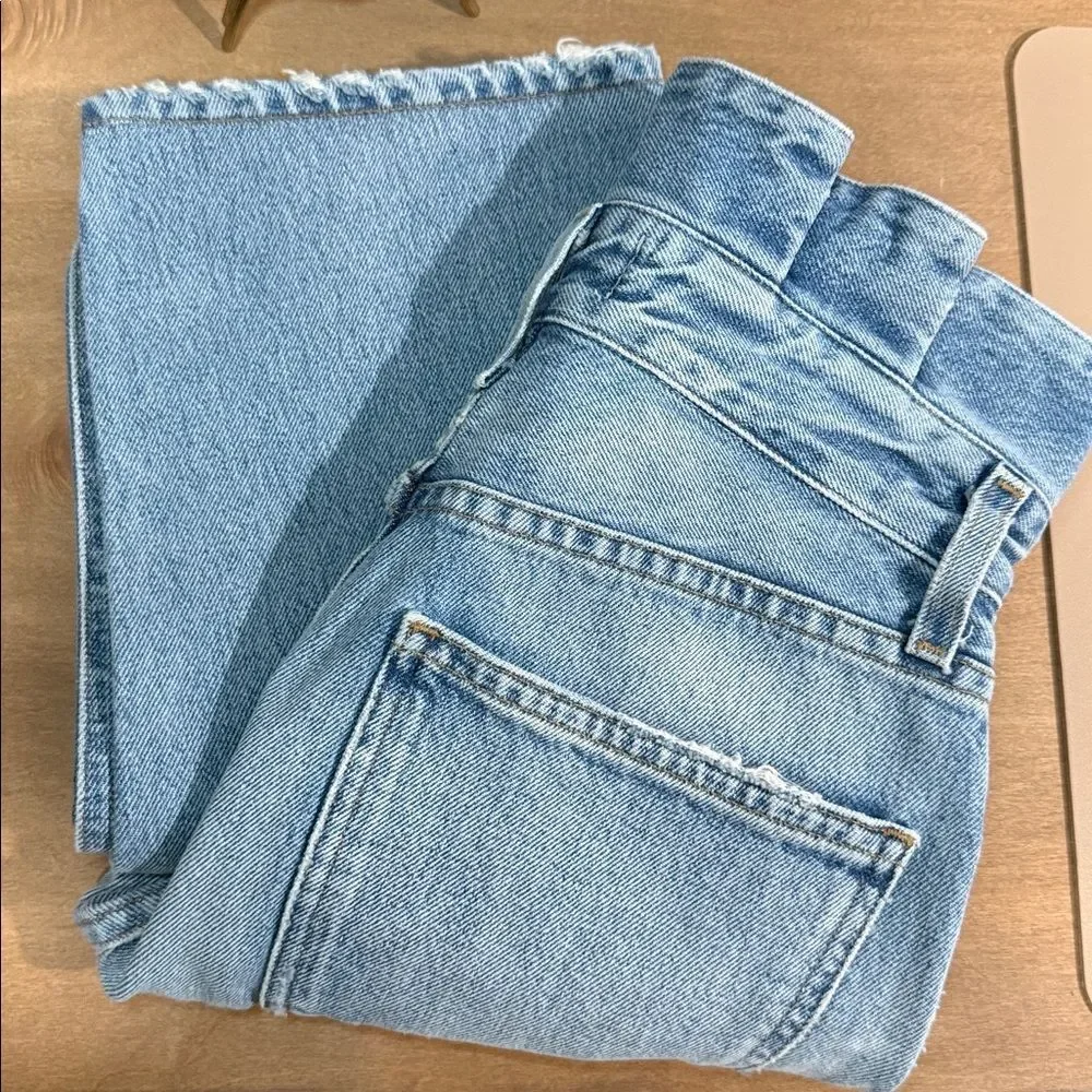 Agolde lettuce baseband reworked her fitted 90s jeans size 24 - Picture 10 of 13